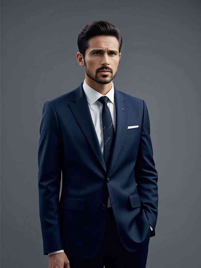 Blue Suit