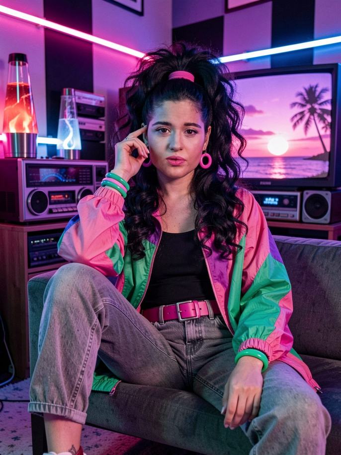 Neon Retro