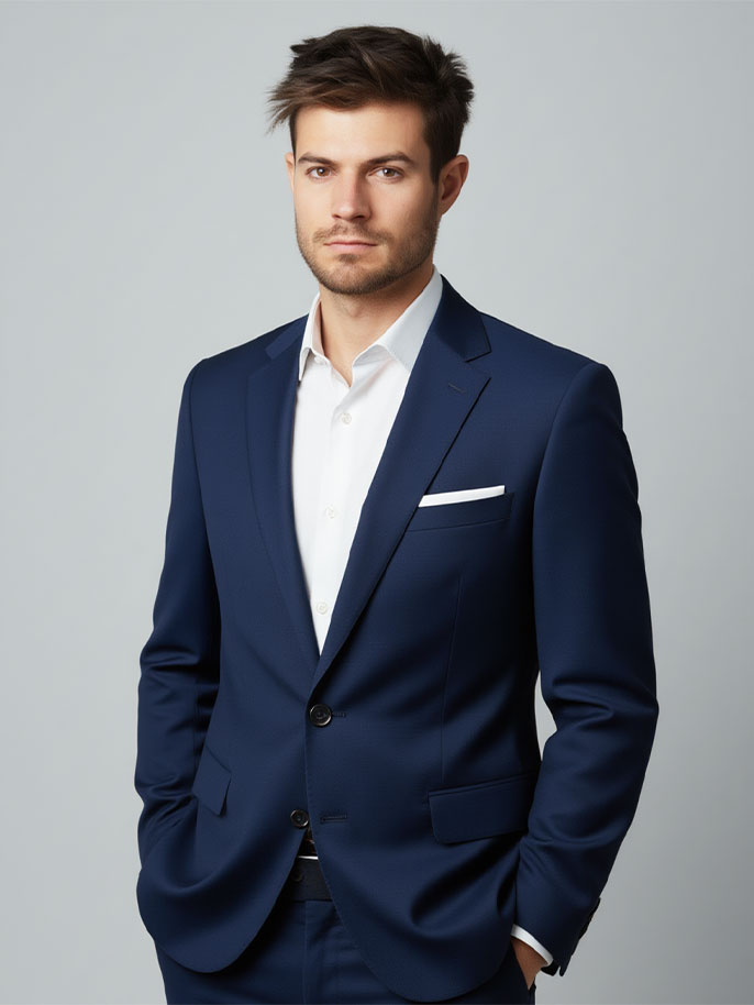 Blue Suit