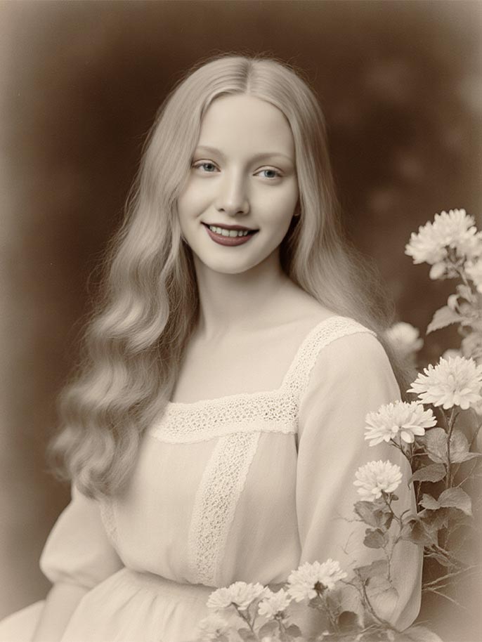 French Vintage Photo