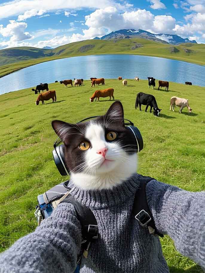 Grassland Selfie