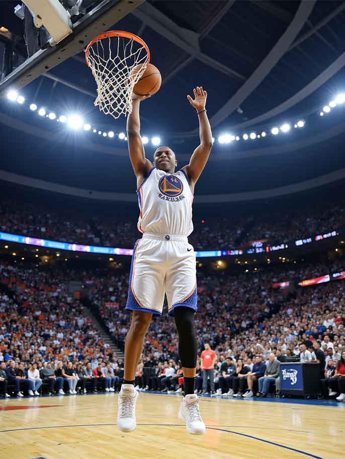 Shooting Basketball