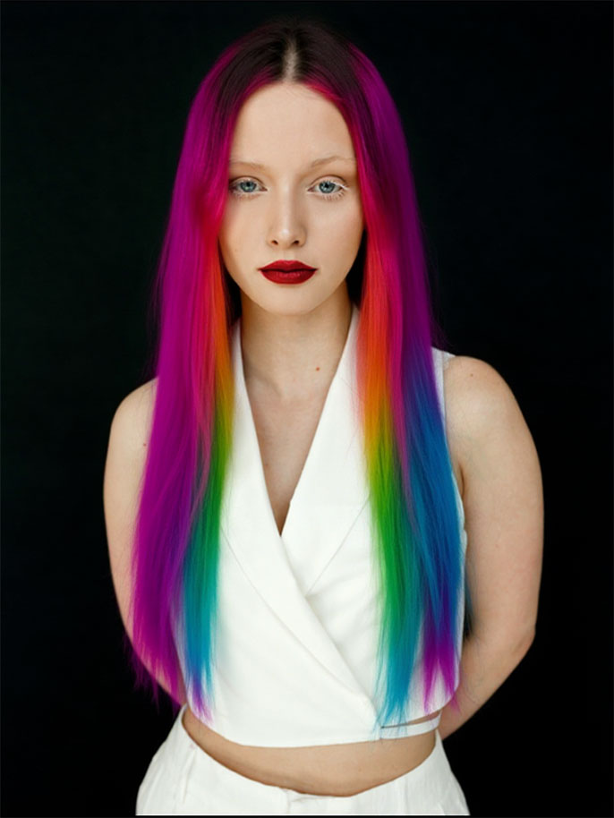 Rainbow Hair