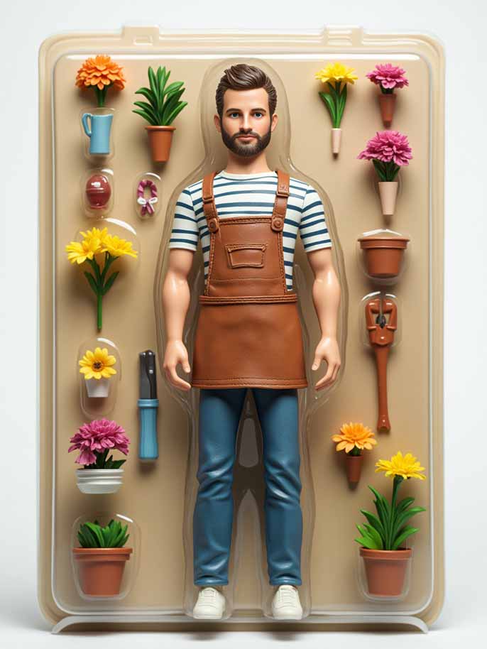 Florist Action figure