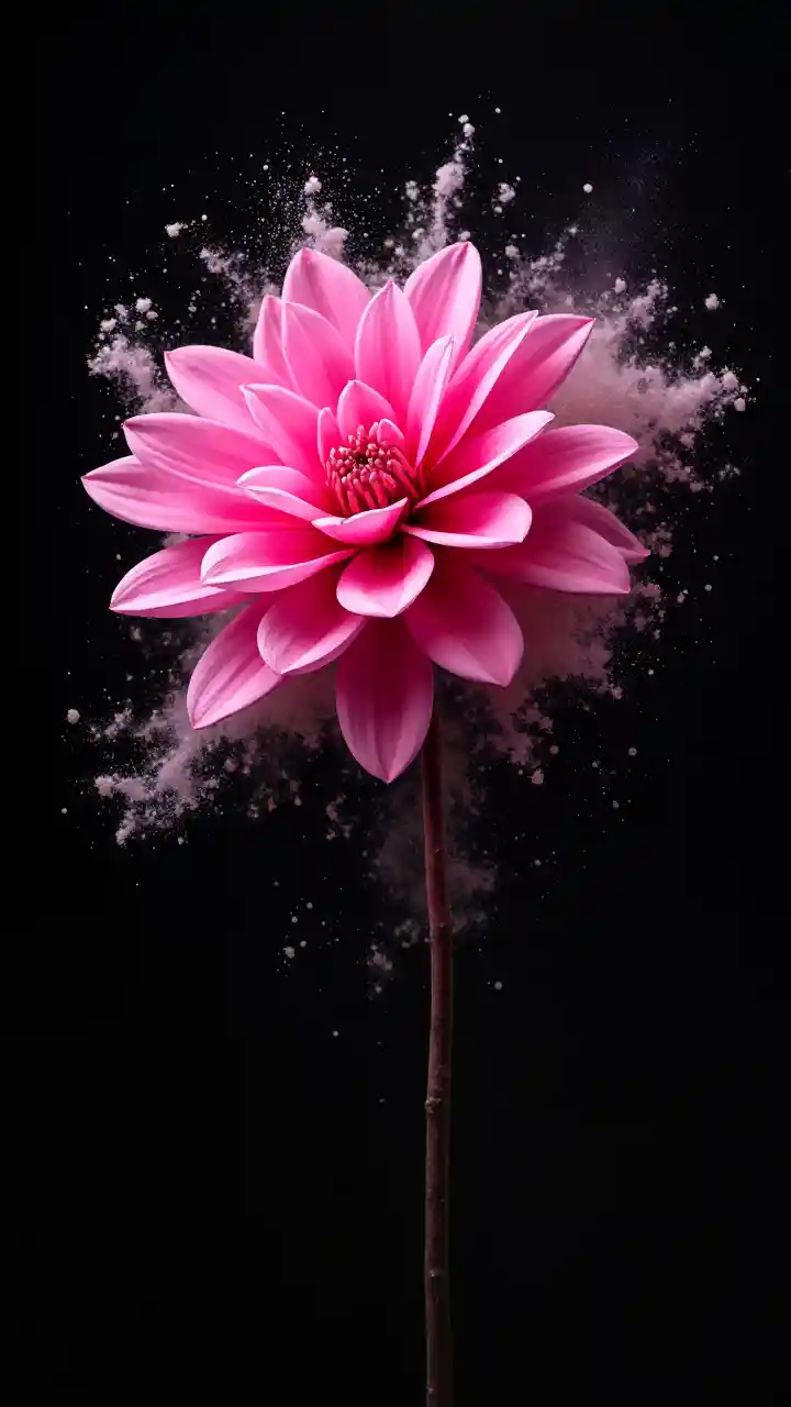 Pink Explosive Kunst