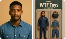AI Action Figure Generator - Create Customizable Action Figures from Photos